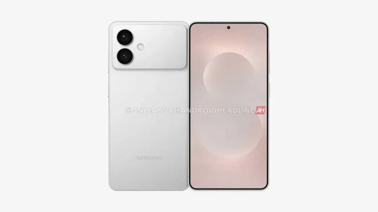 Samsung Galaxy S26 Edge рендер