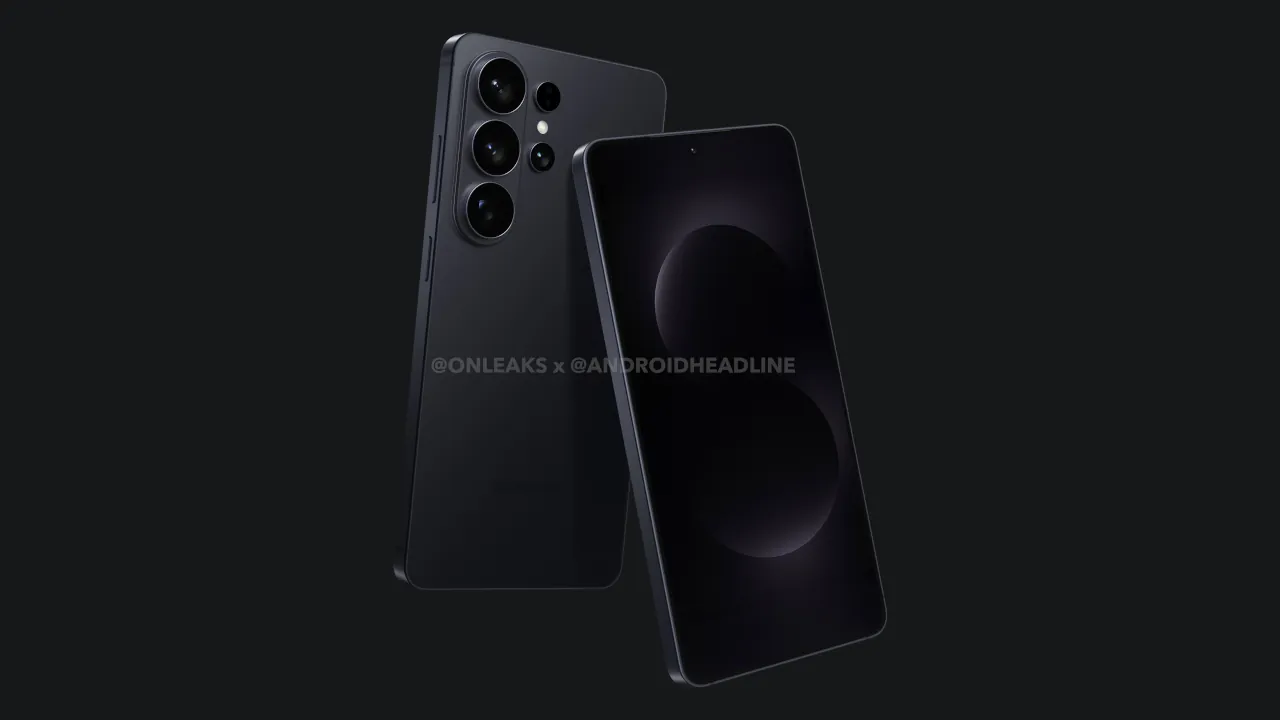 Samsung Galaxy S26 Ultra CAD рендер