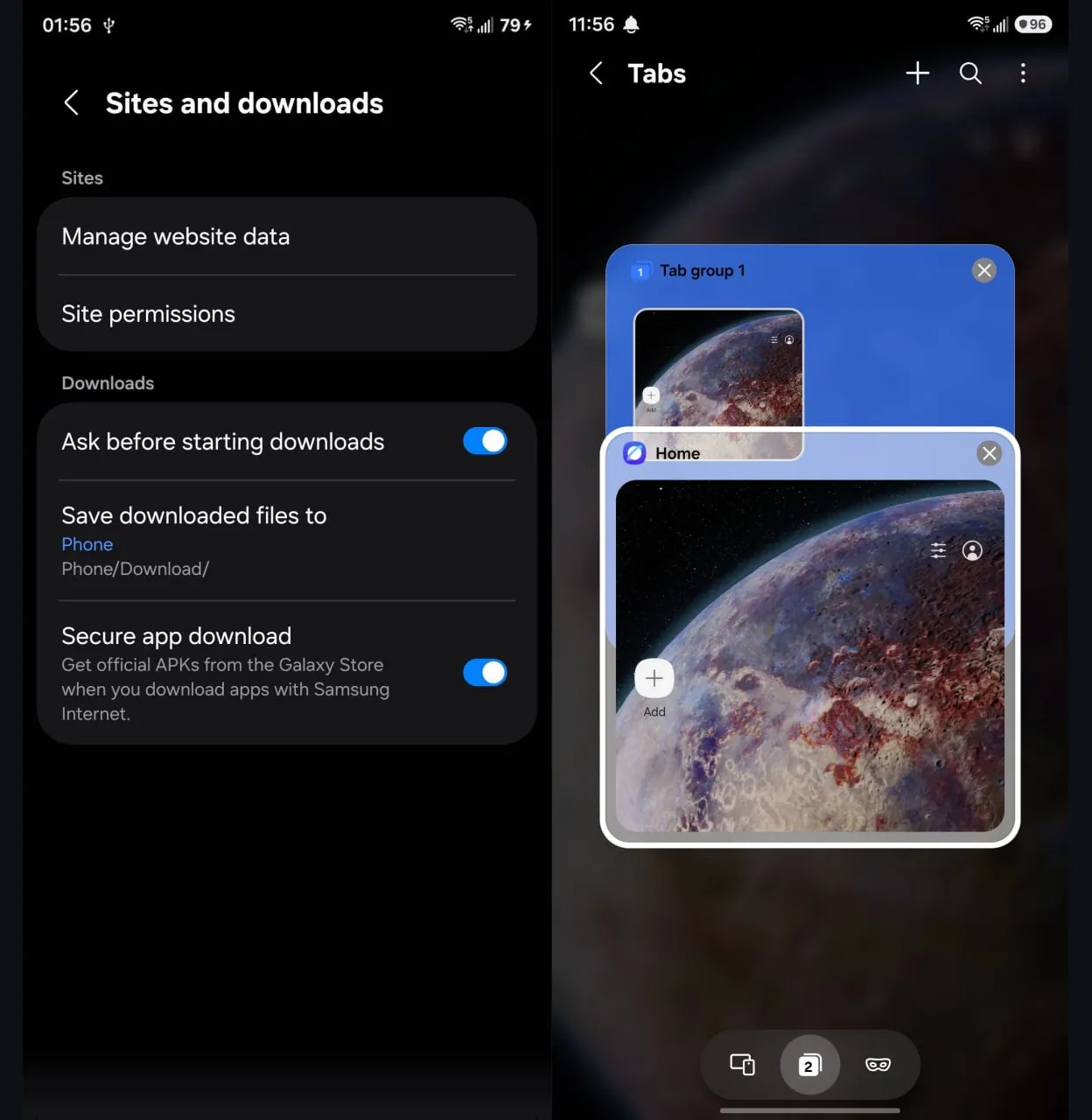 Samsung One UI 8.5 — безопасность и удобства браузера
