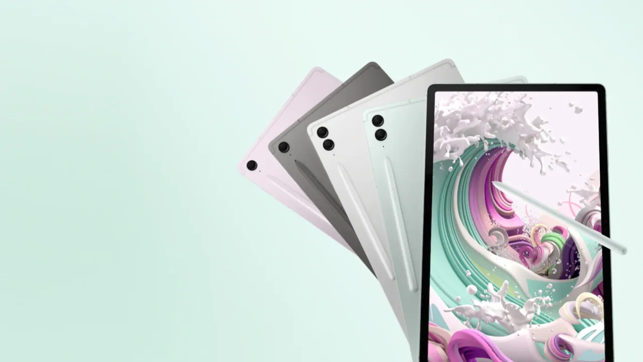 Планшеты Samsung Galaxy Tab S9 FE и S9 FE Plus